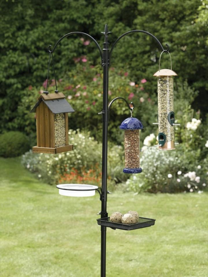 Garden sales bird stands